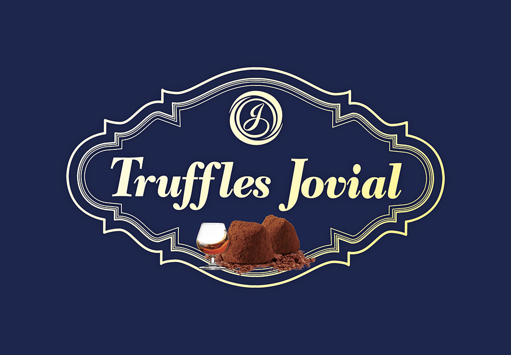ジュピターコーヒー「Truffles Jovial」ロゴ・パッケージ　| 東京大田区のデザイン事務所SOOUKはイベントのフライヤーや会社／お店のロゴ・各種印刷物など広告制作を行っております。