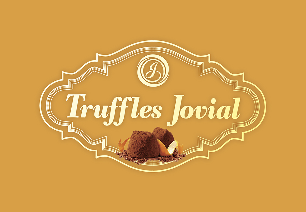 ジュピターコーヒー「Truffles Jovial」ロゴ・パッケージ　| 東京大田区のデザイン事務所SOOUKはイベントのフライヤーや会社／お店のロゴ・各種印刷物など広告制作を行っております。