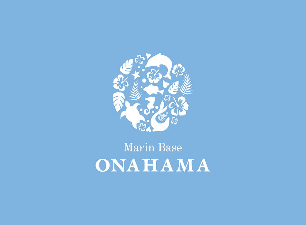 宿泊施設　Marin Base ONAHAMA　ロゴ