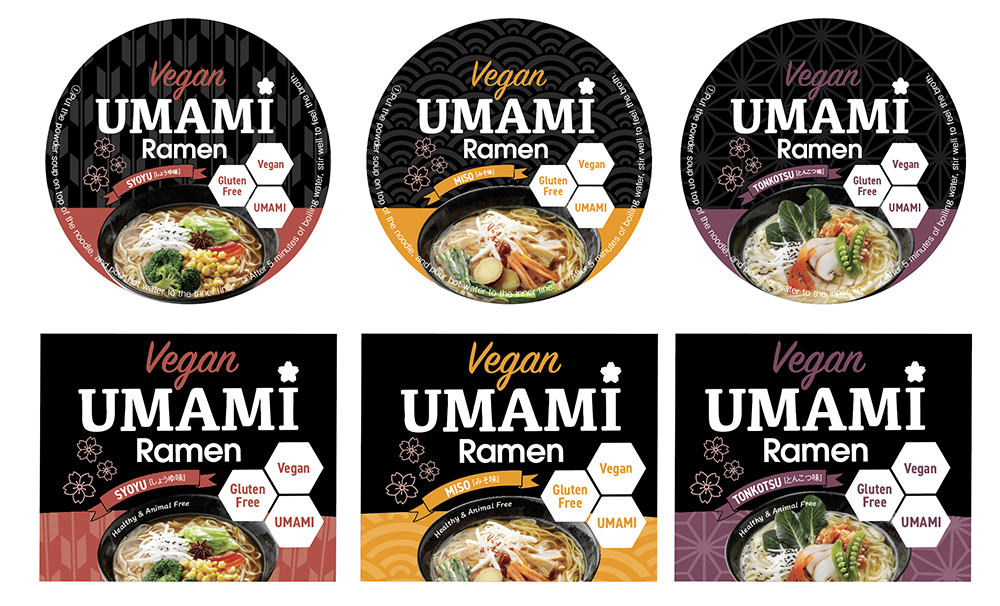 Vegan UMAMI Ramen パッケージ