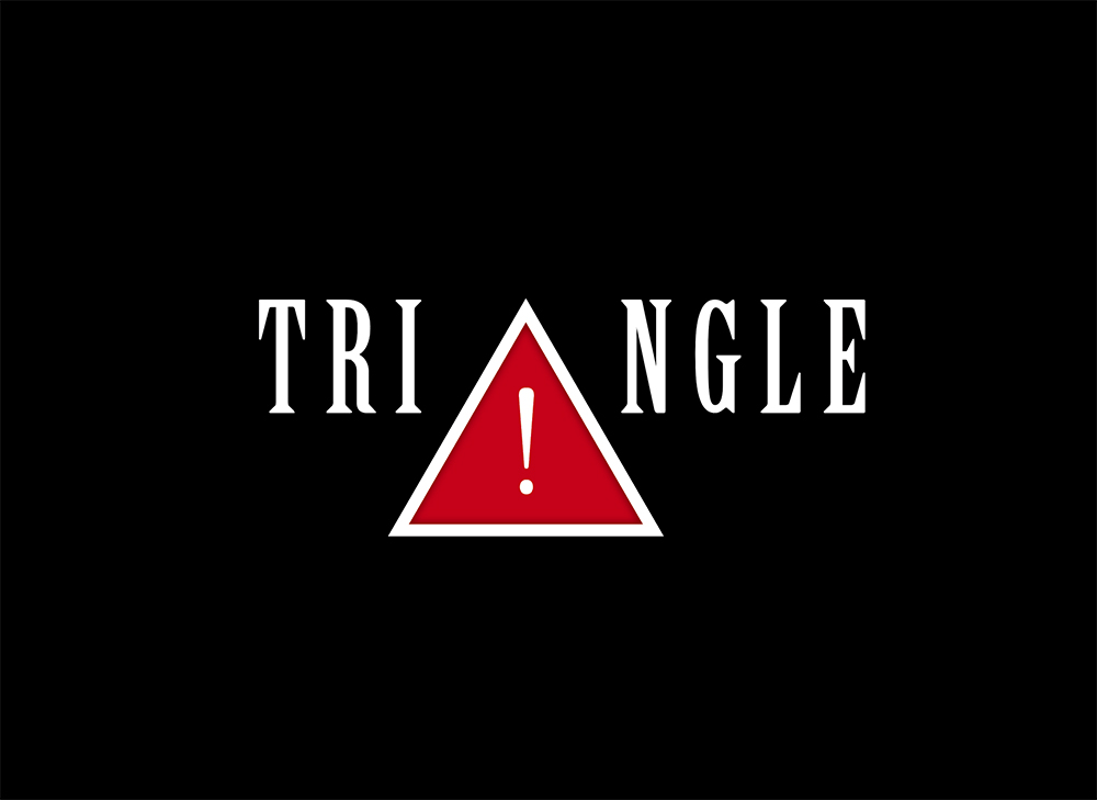 舞台「TRIANGLE」ロゴ・チラシ・パンフレット